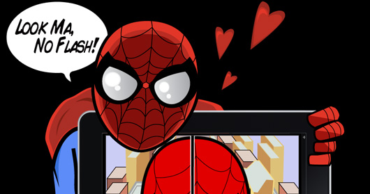 CSS3 Spider-Man